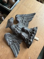 Uhrenaufsatz Adler Wanduhr