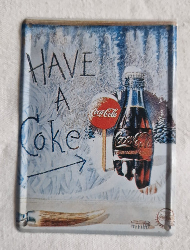 Blech schild coca - blech­schild, coca-cola