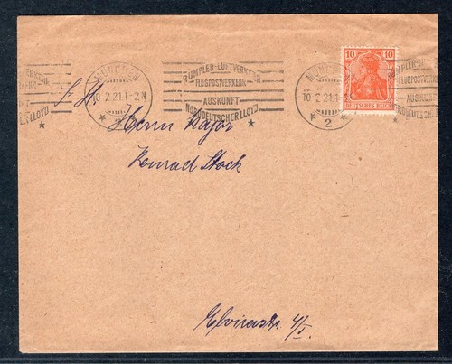 Germania 1921 rumpler - 1921,