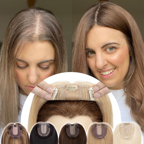 Damen 100 echthaar toupet - damen, 100%