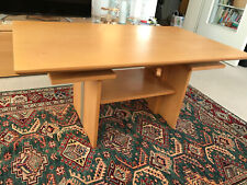 Couchtisch Sofatisch Wohnzimmertisch Buche massiv Echtholz höhenverstellbar