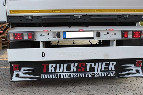 Lkw heck schmutzfänger farbe - heck, schmutzfänger,