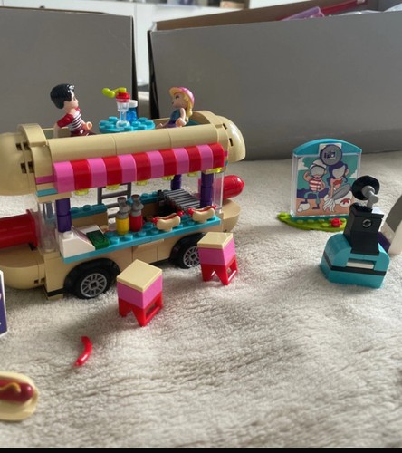 Lego friends hotdog wagen - friends,