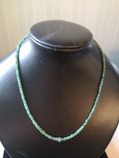 Edelsteinkette Smaragd, neu