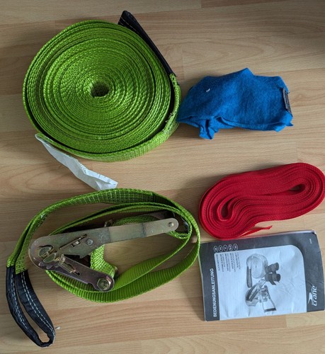 Slackline crane 15m - 15m,