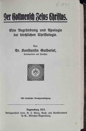 Der gottmensch jesus christus - gottmensch,