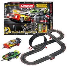 Carrera Go Bahn Heads-Up Racing Hot-Rods 4,9M Starter Set Autorennbahn Looping