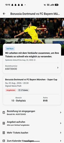 Fußball super cup 2026 - super, 22.08.2026