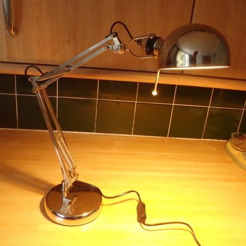 Ikea forsa chrom schreibtisch - ikea,