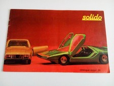 Katalog Solido 1972 (Catalogue