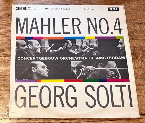 Decca sxl 2276 mahler - decca,