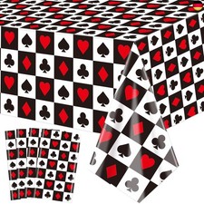 4Pcs Casino Tischdecken, Poker