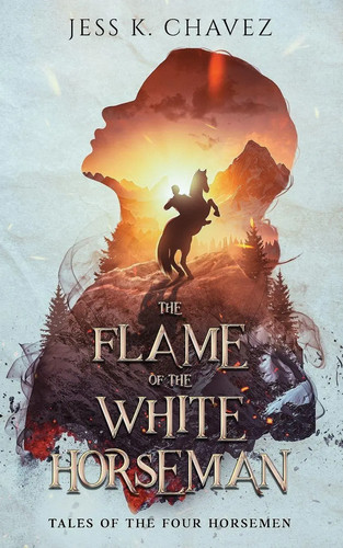 The flame white - of,