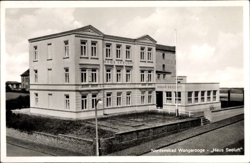 Nordseebad wangerooge in - ak,