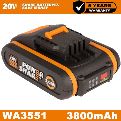 20v max 8ah - max, 3,8ah