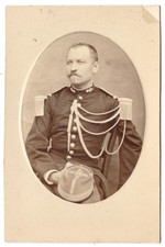 Gendarm Kapitän um 1875 Foto