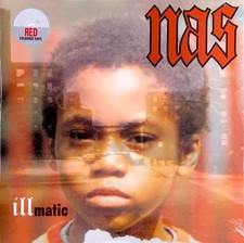 Nas – Illmatic, Red Transparent Vinyl, 2022 EU Reissue, Limited Edition.