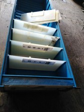 Treston 6020-6 Blau 600x186x82  Schubladen Regalkasten Lagerkasten (ohneTrenner)