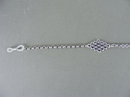 Silberne brillenkette - brillenkette, m