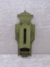 Antiker Holz Halter für Streicholzschachteln o.ä. - Vintage um 1900 - Handmade