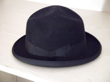 Mayser Milz Filz Hut schwarz Herren Größe 59