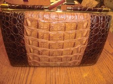 Kroko Handtasche Vintage