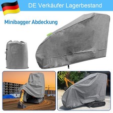 Baggerabdeckung Abdeckung Minibagger Löffelbagger Kleinbagger Abdeckplane Plane