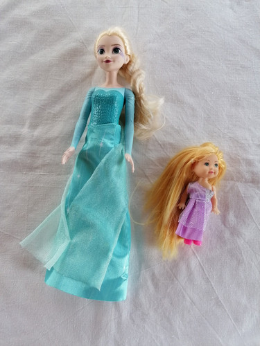 Barbie puppe elsa eiskönigin - puppe,