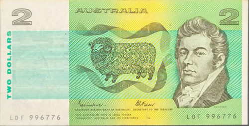 Australien banknote - australien,