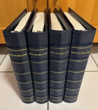 4X DEUTSCHLAND-PLUS-ALBUM MIT ALLEN VORDRUCKEN 2001 BIS 2012