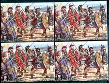 4x-HäT 9017-64 Figuren-RÖMISCHE REPUBLIKANISCHE TRUPPEN-TRIARII ROMANS-1:32