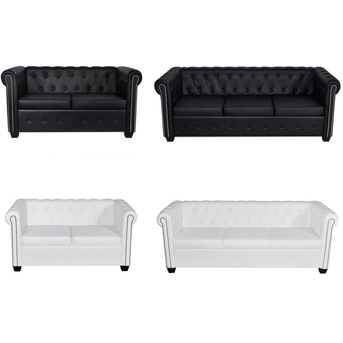 Chesterfield sofa sitzer - chesterfield, 2/3-sitzer