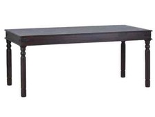 Esstisch Colombo Kolonialstil Massivholz Pinie Walnuss