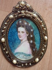 Miniatur Gemälde Malerei