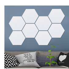 HyFanStr Sechseck-Korkplatte Selbstklebend 22x19 cm