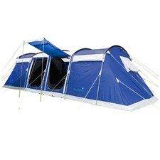 Skandika Montana 8 Sleeper Protect Camping Familienzelt Personen blau B-Ware