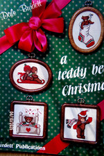amerik. Kreuzstich Heft Teddy Bear Christmas von Dale Burdett - Point de Croix