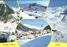 Ischgl Stadtblick Gondelbahn Skilift Piste
