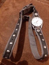 Wickel - Armbanduhr Leder