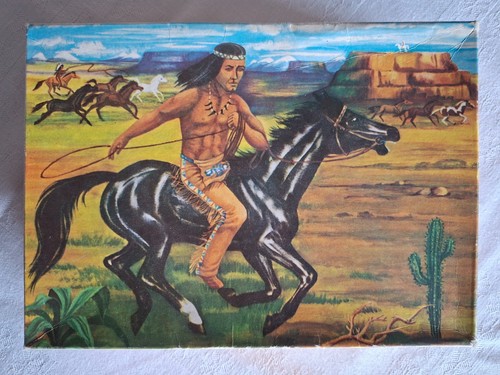 Puzzle jagd der - mustangs, ddr