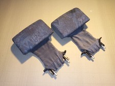 Renault Espace II J63 - 2x Kopfstütze HINTEN Blau gemustert