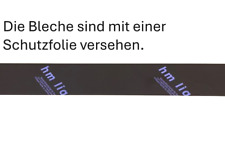 Blechzuschnitte Flachblech 1 m oder 2m Alublech Dachblech Blechzuschnitt