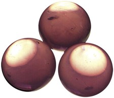 MAGIC GLASS BALL 40mm/4cm. Glaskugel, Murmel, Kugel aus Glas. 1 Stück in ROSA