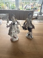 2 Sitzendorf Figur Blumen