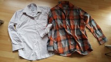 2Tlg. Herren Bekleidungspaket Hemd Langarm Charles Tyrwhitt/Calamar Gr L/XL