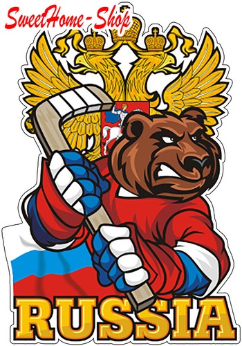 Russland bär aufkleber - bär,