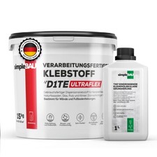 Fertig Fliesenkleber - Universal Kleber für Gipskartonplatten + 1L Grundierung