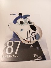 Signierte AK Dino Hermann