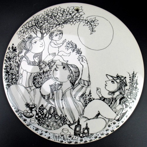Rosenthal keramik wandteller - rosenthal,