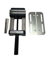 Optimum Maschinenschraubstock BMP 160 (Spannweite 145 mm, Backenhöhe 40 mm, mit